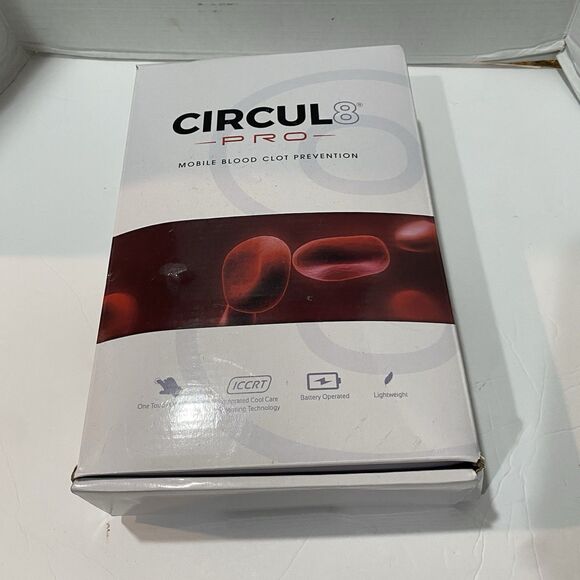 IN BOX CIRCUL 8 PRO MOBILE BLOOD CLOT PORTABLE PREVENTION MODEL 08-0027 CIRCUL8 - Picture 1 of 14